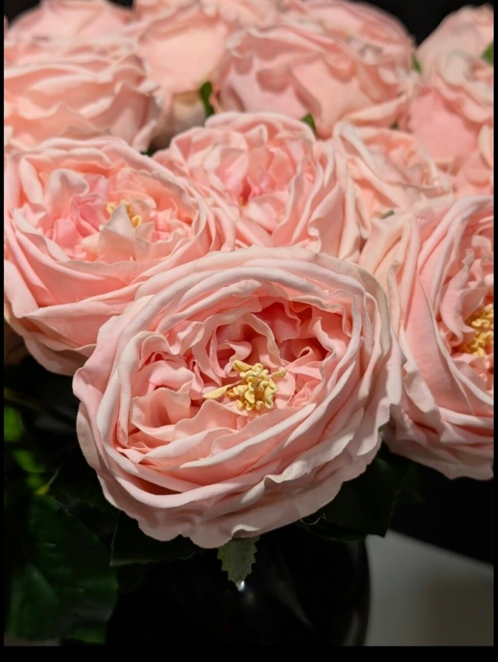 Faux Pink Roses